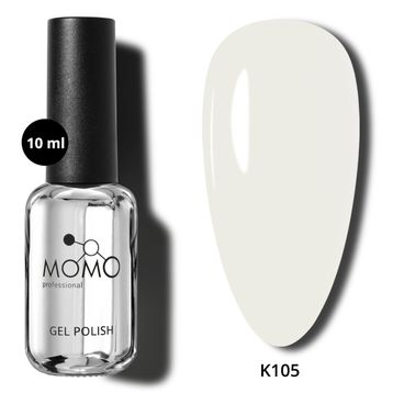 Momo Professional K105 Kırık Beyaz 10 ml Kalıcı Oje