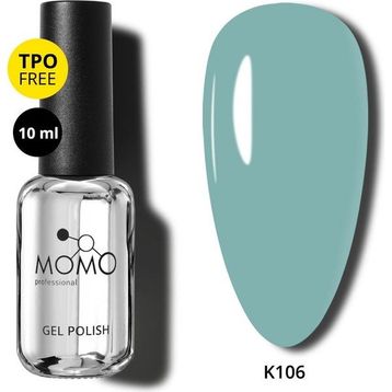 Momo Professional K106 Yeşil Gri 10 ml Kalıcı Oje