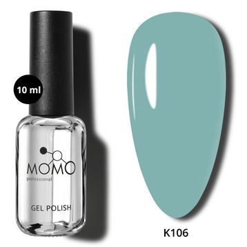 Momo Professional K106 Yeşil Gri 10 ml Kalıcı Oje