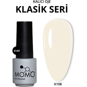 Momo Professional K108 Light Butter Yellow 4 ml Kalıcı Oje