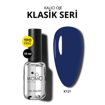 Momo Professional K121 Lacivert 10 ml Kalıcı Oje