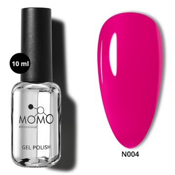 Momo Professional N004 Neon Fuşya Pembe 10 ml Kalıcı Oje
