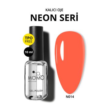 Momo Professional N014 Neon Kırmızı Kalıcı Oje