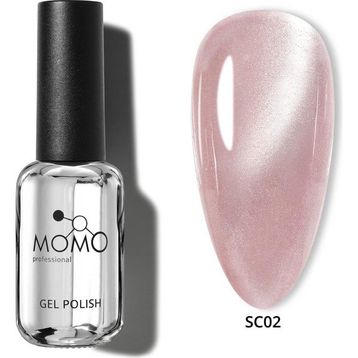 Momo Professional SC02 Pastel Rose10 ml Silky Cat Eye Kalıcı Oje