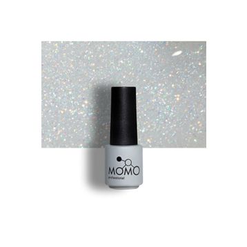 Momo S006 Renkli Simli Şeffaf 4 ml Kalıcı Oje