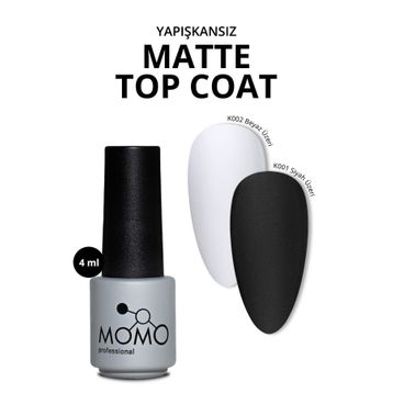 Momo Top Coat 4 ml Kalıcı Oje