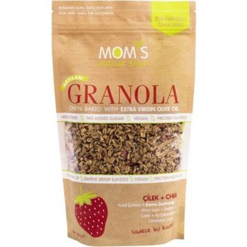 Mom's Granola Çilek ve Chia Tohumlu Müsli 360 g