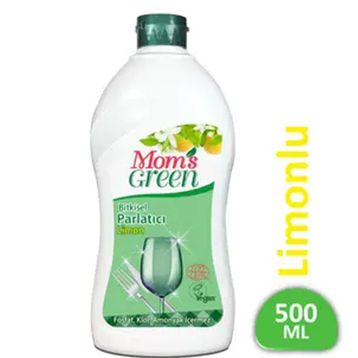 Mom's Green 500 ml Bitkisel Limonlu Bulaşık Makinesi Parlatıcı
