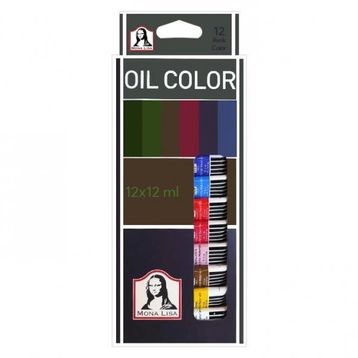 Monalisa 5784045 12x12 ml Tüp Yağlı Boya