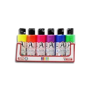 Monalisa Multi 6x70 ml Akrilik Fosforlu Set