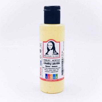 Monalisa SD170-02 Chalky 70 ml Limon Akrilik Boya