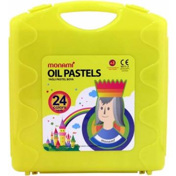 Monami 24 Renk Çantalı Pastel Boya