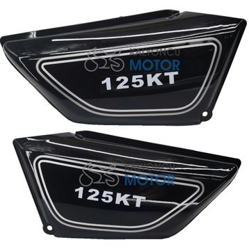 Mondial 125 KT Yan Takımı Siyah Kapak