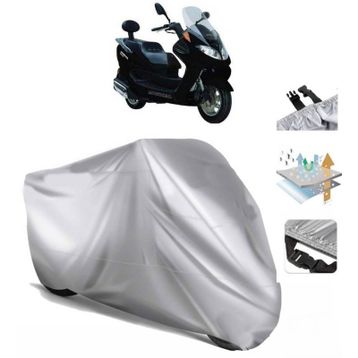 Mondial 150 Zat Siyah Arka Çanta Uyumsuz Ultra Kalın Su Geçirmez Motor Brandası