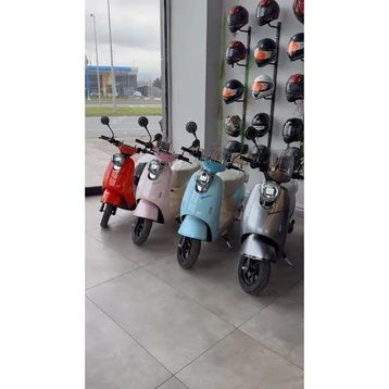 Mondial Bella Pembe Elektrikli Motosiklet
