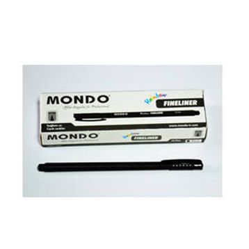 Mondo Softliner Rainbow Siyah Keçeli Kalem