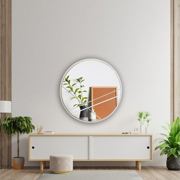 Mone Ayna Dekoratif Modern Desen Yuvarlak Ayna