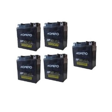 Monero 12N5L-BS (Cub-Ybr) 12V 5AH 5li 119X60x129 MM Akü Seti