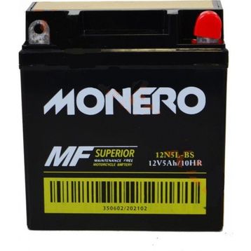 Monero 12N5L-BS FT 110 Akü