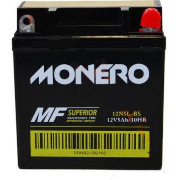 Monero 12N5L-BS FT 110 Akü