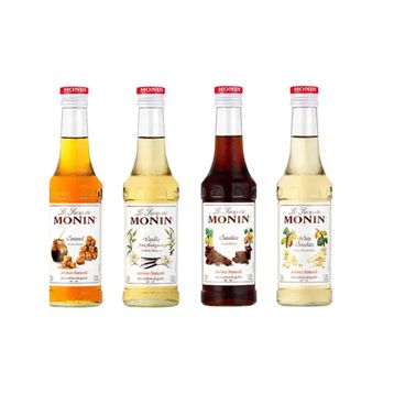 Monin 4x250 ml Kahve Şurubu Seti