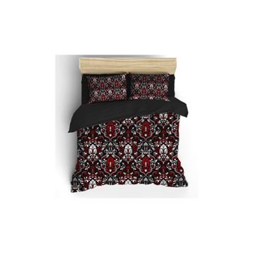 Monohome 200x220 cm Damask Klasik Renkli Çift Kişilik Nevresim Takımı
