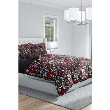 Monohome 200x220 cm Damask Klasik Renkli Çift Kişilik Nevresim Takımı