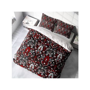 Monohome 200x220 cm Damask Klasik Renkli Çift Kişilik Nevresim Takımı