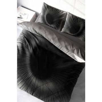Monohome 36713 Gray Wortex 3D Pamuk Saten Çift Kişilik Nevresim Takımı