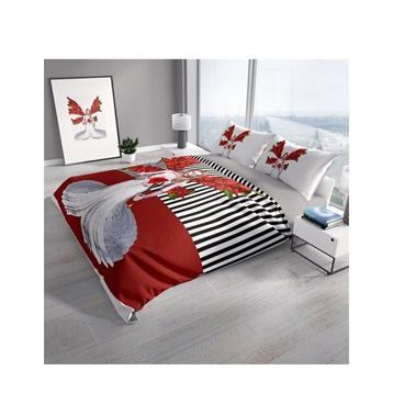 Monohome Angel Fail 3D Pamuk Saten Çift Kişilik 200x220 cm Nevresim Takımı