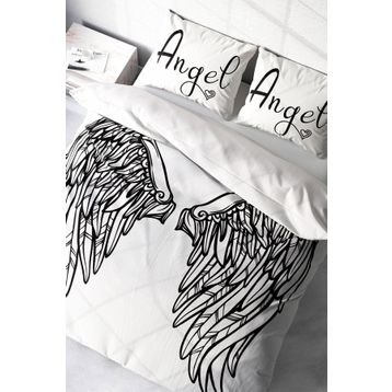 Monohome Angel Wing Modern Renkli Çift Kişilik 200x220 cm Nevresim Takımı