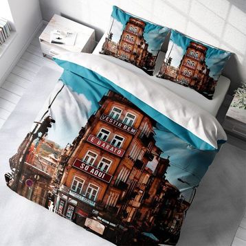 Monohome Apartment Modern Renkli Çift Kişilik 200x220 cm Nevresim Takımı
