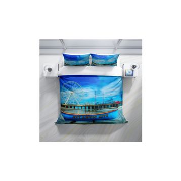 Monohome Atalanta City Modern Renkli Çift Kişilik 200x220 cm Nevresim Takımı