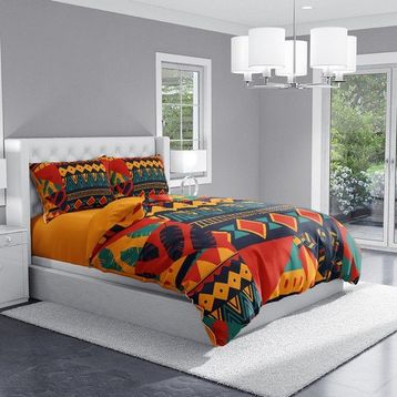 Monohome Avaiyo Modern Renkli Çift Kişilik 200x220 cm Nevresim Takımı