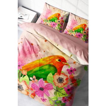 Monohome Bird Nest Naturel King Size Çift Kişilik Nevresim Takımı