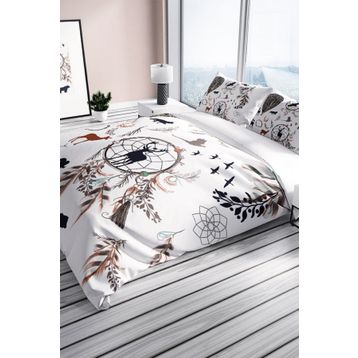 Monohome Calmness 3D Pamuk Saten Çift Kişilik 200x220 cm Nevresim Takımı