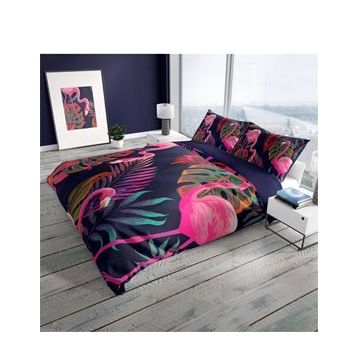 Monohome Flamingo 3D Çift Kişilik Nevresim Takımı