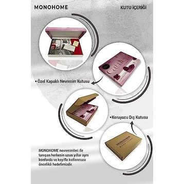Monohome Flamingo 3D Çift Kişilik Nevresim Takımı