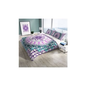 Monohome Focus Klasik Renkli Çift Kişilik 200x220 cm Nevresim Takımı