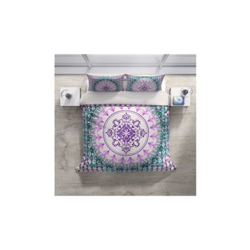 Monohome Focus Klasik Renkli Çift Kişilik 200x220 cm Nevresim Takımı