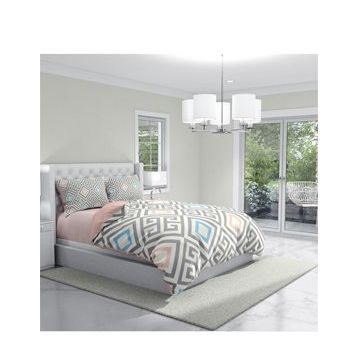 Monohome Geometri 3D Pamuk Saten Çift Kişilik 200x220 cm Nevresim Takımı