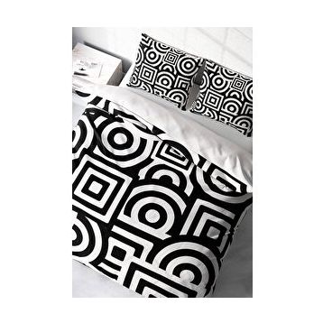 Monohome Geometric Mixed Modern Renkli Çift Kişilik 200x220 cm Nevresim Takımı