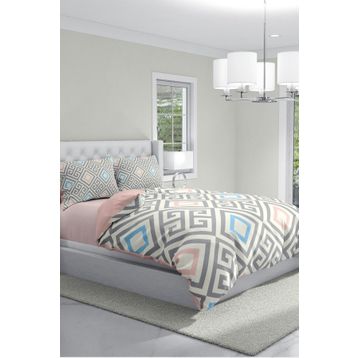 Monohome Geometric Modern Renkli Çift Kişilik 200x220 cm Nevresim Takımı