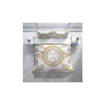 Monohome Gold Baraque Klasik Renkli Çift Kişilik 200x220 cm Nevresim Takımı