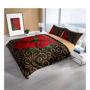 Monohome Gold Baraque Klasik Renkli Çift Kişilik 200x220 cm Nevresim Takımı