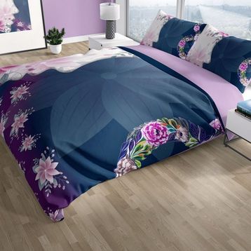 Monohome Kadınlar Günü Iı 3D Renkli Çift Kişilik 200x220 cm Nevresim Takımı