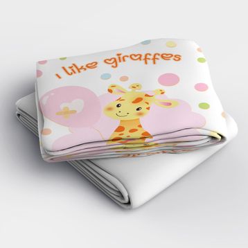 Monohome Like Giraffe 3D Pamuk Saten Bebek Nevresim Takımı