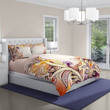 Monohome Mirage Modern Renkli Çift Kişilik 200x220 cm Nevresim Takımı