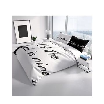 Monohome My Bed 3D Pamuk Saten Çift Kişilik 200x220 cm Nevresim Takımı