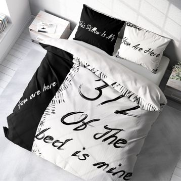 Monohome My Bed 3D Pamuk Saten Çift Kişilik 200x220 cm Nevresim Takımı